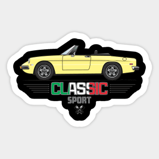 Sport Yellow Sticker